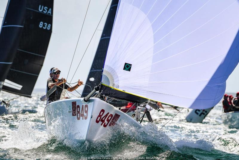Defending Melges 24 U.S. National Champion Brian Porter sailing Full Throttle has held the title eight times over the course of the Class's lengthy history photo copyright Martina Orsini taken at Pensacola Yacht Club and featuring the Melges 24 class