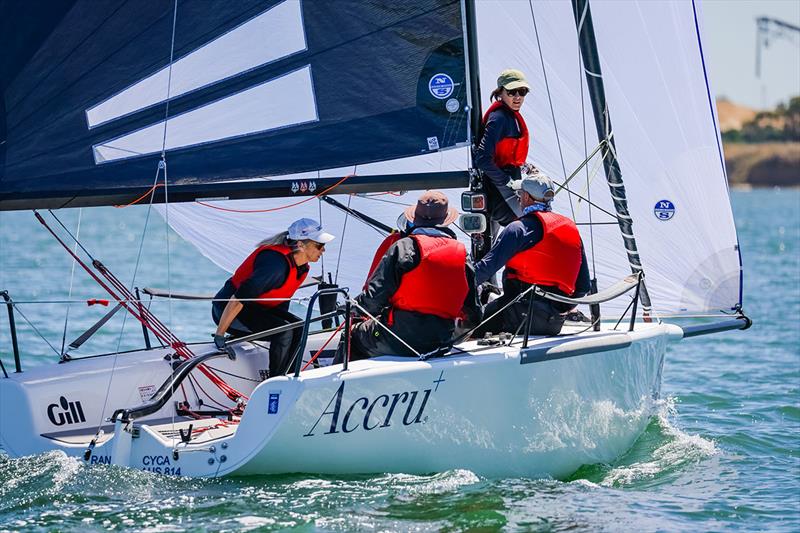 Kevin Nixon's Accru crew - Festival of Sails - photo © Salty Dingo