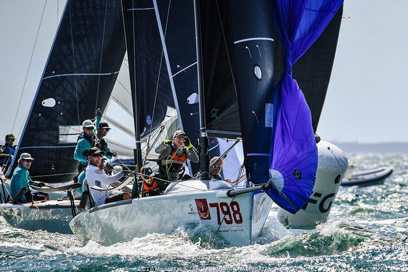 Melges 24 ‘Wardance' at the 2022 Bacardi Invitational Regatta photo copyright Martina Orsini taken at Shake-A-Leg Miami and featuring the Melges 24 class