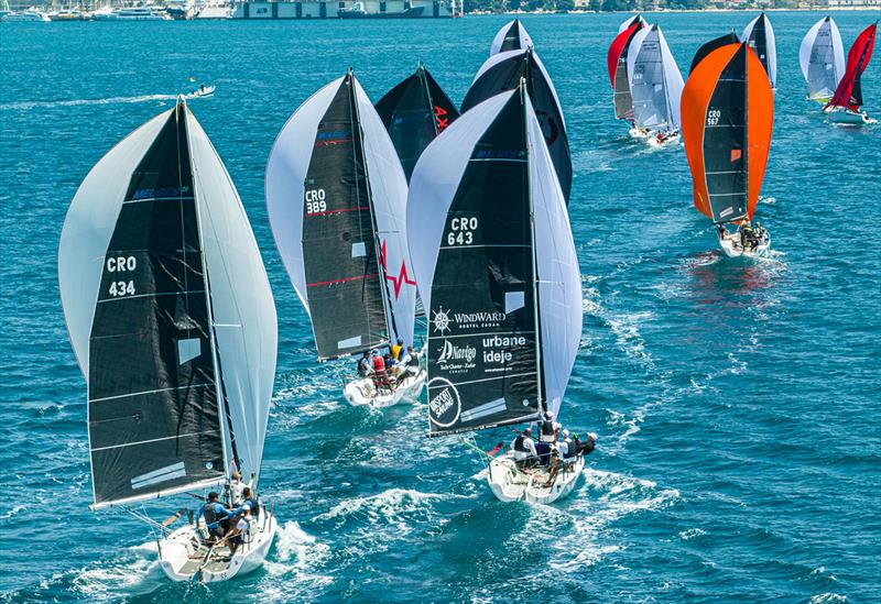 Trogir CRO Melges 24 Cup Outdoor Festival with 17 crews from Croatia and the Czech Republic - photo © Hrvoje Duvancic