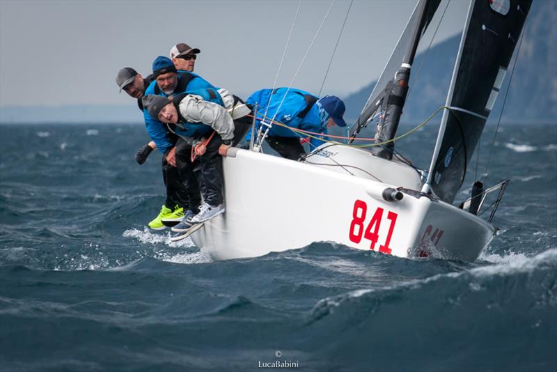 War Canoe of Michael Goldfarb (USA) with Chris Rast at the helm - Melges 24 Regatta photo copyright Luca Babini taken at  and featuring the Melges 24 class