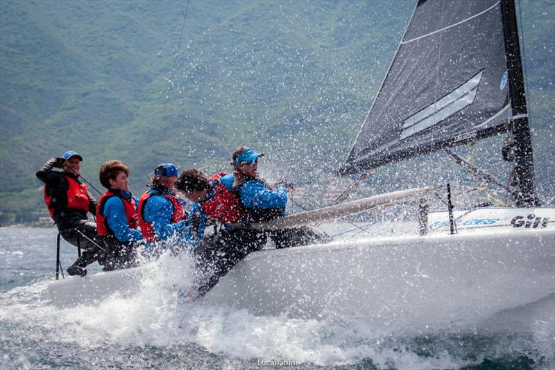 Gill Race Team GBR694 of Miles Quinton with Geoff Carveth at the helm - photo © Luca Babini