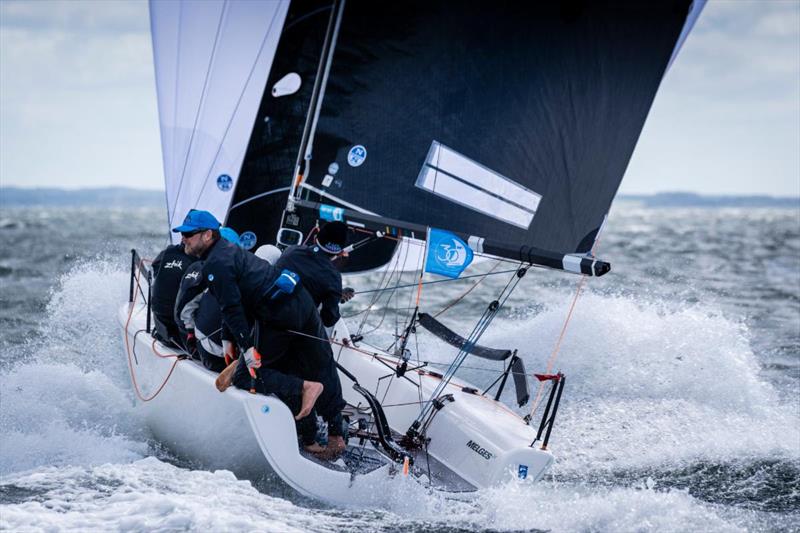 Raza Mixta USA829 of Peter Duncan, reigning Melges 24 World Champion - Middelfart, Denmark photo copyright Mick Knive Anderson taken at  and featuring the Melges 24 class