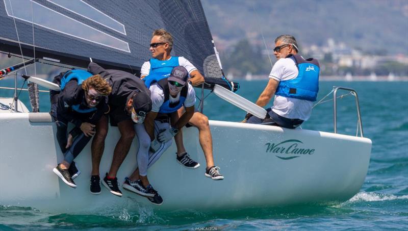 Michael Goldfarb's War Canoe USA841 in the Melges 24 European Sailing Series photo copyright IM24CA / Zerogradinord taken at  and featuring the Melges 24 class