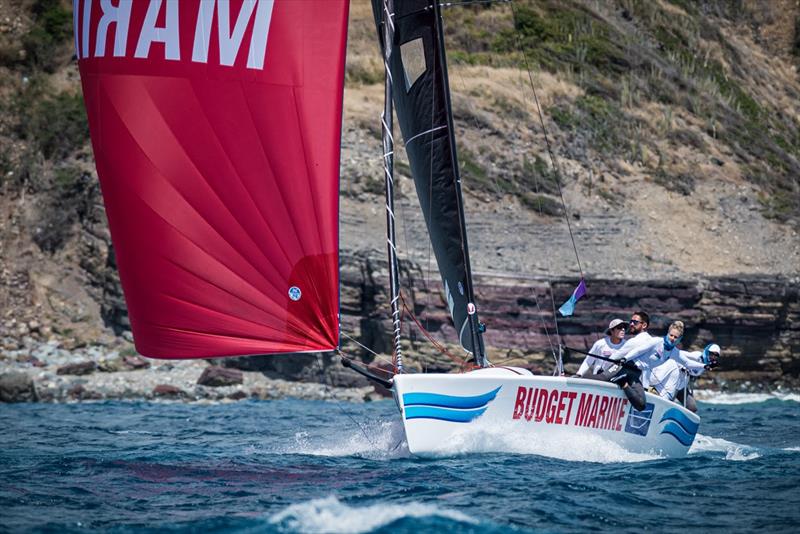 Team Budget Marine added to the St. Maarten Melges fleet this year, and continued the Ferron family legacy with siblings Jolyon and Stephane racing together - photo © Laurens Morel