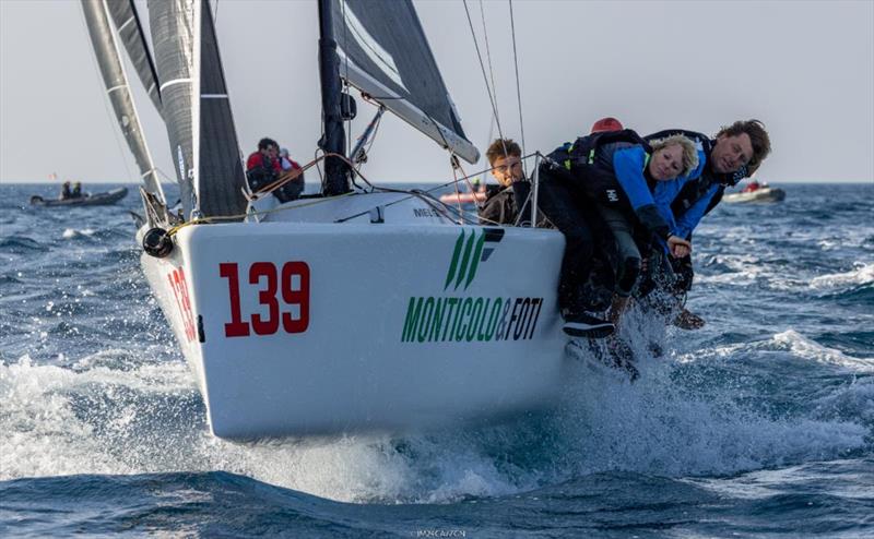 2022 Melges 24 European Corinthian Bronze, AleAli Eurocart (ITA) of Barbara Bomben with Gianfranco Noe helming - Melges 24 European Sailing Series, Fraglia Vela Riva July 2023 - photo © IM24CA / Zerogradinord