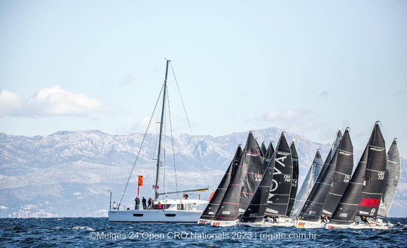 Melges 24 Open Croatian Championship 2023, Trogir November 2023 - photo © regate.com.hr