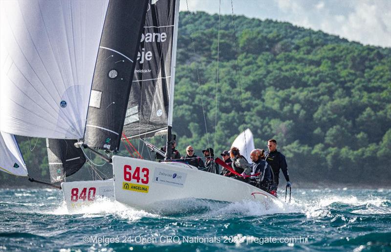 Tutta Forza (CRO) of Niko Jakovcev, is the Corinthian winner of the CRO Melges 24 Cup 2023 - Trogir, November 2023 - photo © regate.com.hr