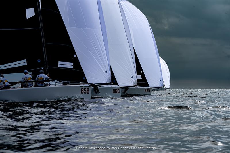 Melges 24 at 2022 Bacardi Invitational Winter Series Event 1 - photo © Hannah Lee Noll