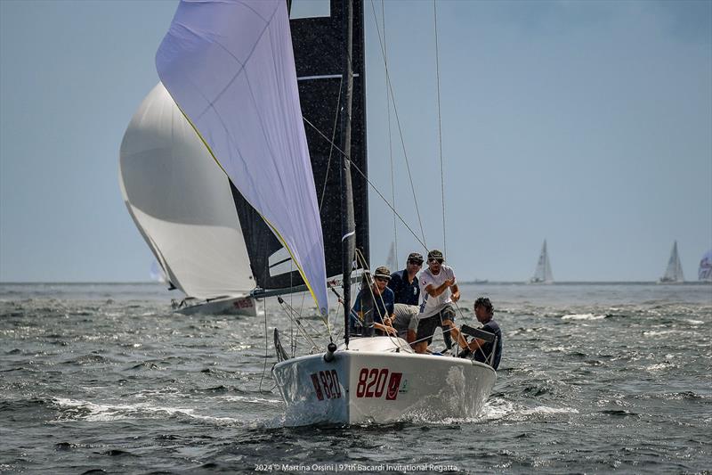 Bora Gulari / Norman Berge / Nick in the Melges 24 as the Bacardi Invitational Regatta fleet joins the 97th Bacardi Cup - photo © Martina Orsini