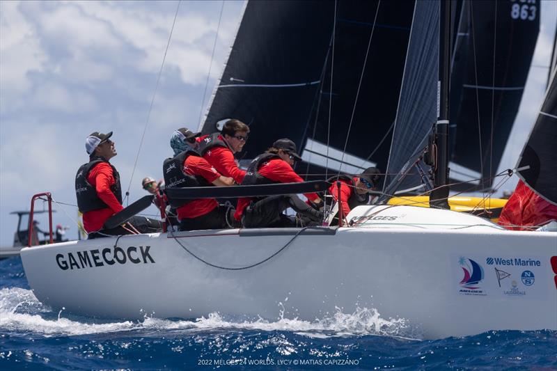 `The top of the Melges 24 fleet is world class!` — Peter McClennen, Gamecock / USA-811 photo copyright Matias Capizzano / IM24CA taken at  and featuring the Melges 24 class