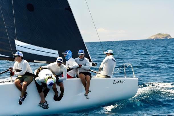 Puerto Rico's Keki Figueroa wins the CSA Spinnaker 3 Class on day 3 of the 50th St. Thomas International Regatta photo copyright Dean Barnes taken at St. Thomas Yacht Club and featuring the Melges 24 class