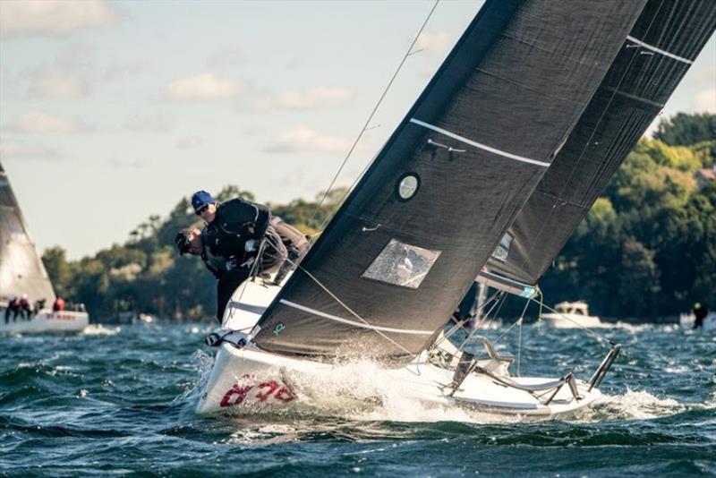 Steve Boho's ‘The 300' will take on a field of 22 Melges 24s at the Midwest One-Design Spring Championship happening on May 18-19, hosted by the Muskegon Yacht Club photo copyright Morgan Kinney / Melges Performance Sailboats taken at Muskegon Yacht Club and featuring the Melges 24 class