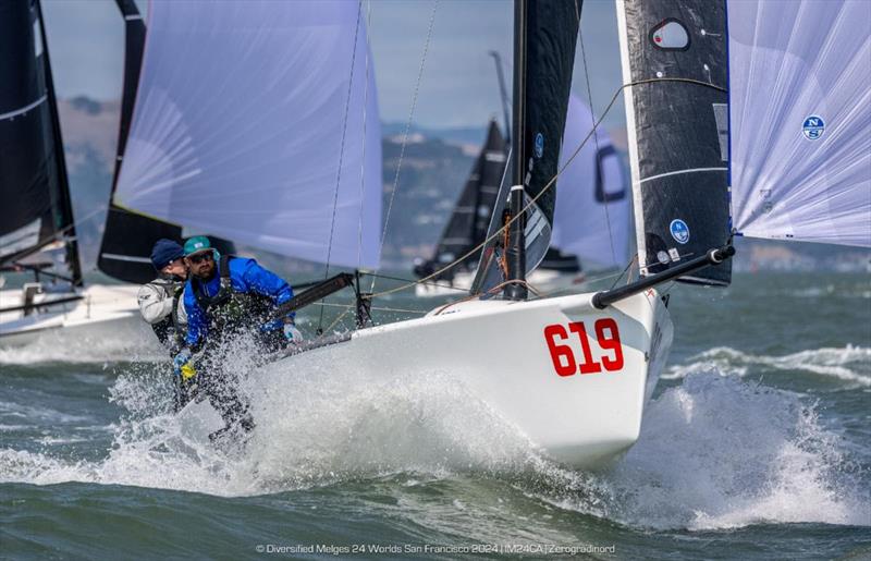 Anthony Kotoun's STEPPING RAZOR USA619 - 2024 Diversified Melges 24 Worlds 2024 San Francisco photo copyright IM24CA | Zerogradinord taken at San Francisco Yacht Club and featuring the Melges 24 class
