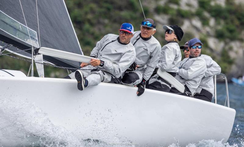 Vladimir Prosikhin's Nika MON860 - 2025 Melges 24 European Sailing Series / Italian Open Championship - Fraglia Vela Riva, Riva del Garda, ITA - photo © IM24CA | Zerogradinord