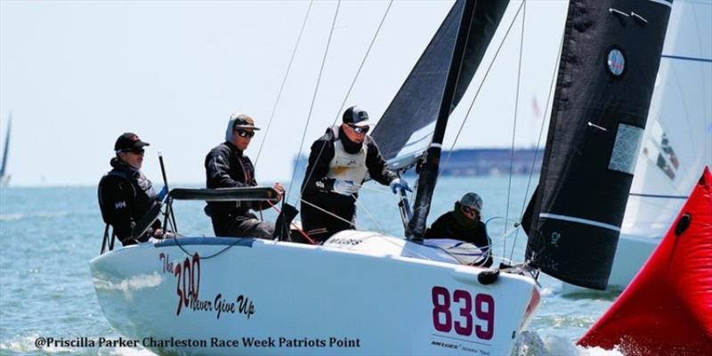 Steve Boho's The 300 sits second overall having successfully completed four out of five North American Sailing Series events in 2025 - photo © Priscilla Parker / Charleston Race Week at Patriots Point
