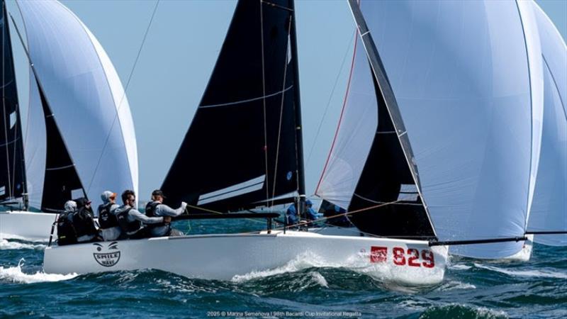 Jaime Torres' Smile and Wave charged into 2025 with a win at the opening act of the Southeast Racing Series, hosted by Davis Island Yacht Club - photo © Marina Semenova / Bacardi Cup Invitational Regatta