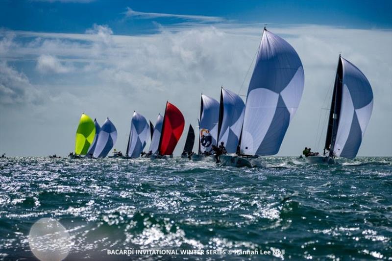 A very active 2025 Melges 24 racing season will wrap up at the North American Championship, held in conjunction with Bacardi Winter Series No. 1 on Dec. 12–14 - photo © Hannah Lee Noll / Bacardi Winter Series