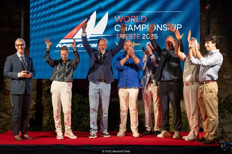 Distinguished officials at the Opening Ceremony in Castello di San Giusto - Melges 24 World Championship 2025, Trieste, Italy photo copyright YCA | Giovanni Tesei taken at Yacht Club Adriaco and featuring the Melges 24 class