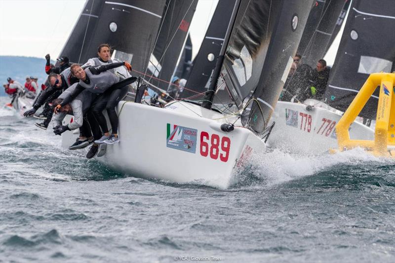 Michele Paoletti's STRAMBAPAPA ITA689 - Melges 24 World Championship 2025, Trieste, Italy photo copyright YCA | Giovanni Tesei taken at Yacht Club Adriaco and featuring the Melges 24 class
