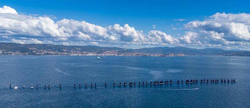 Race Day Three - Melges 24 World Championship 2025, Trieste, Italy photo copyright YCA / Giovanni Tesei taken at Yacht Club Adriaco and featuring the Melges 24 class