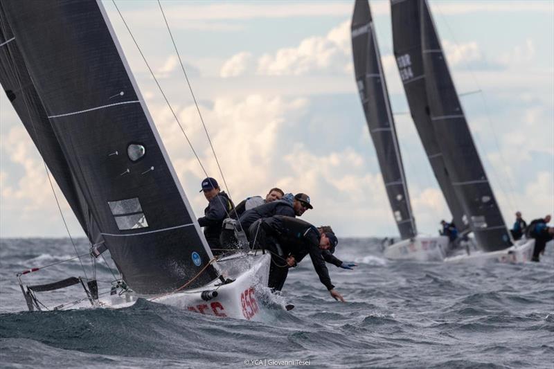 SENTINEL USA856 of Geoff Fargo - Race Day Three - Melges 24 World Championship 2025, Trieste, Italy photo copyright YCA / Giovanni Tesei taken at Yacht Club Adriaco and featuring the Melges 24 class
