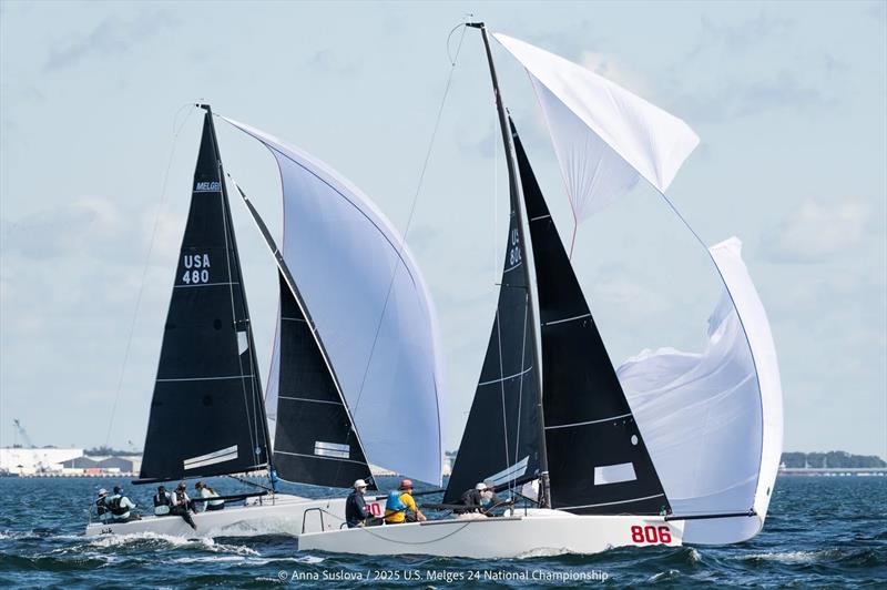 2025 US Melges 24 National Championship photo copyright Anna Suslova / US Melges 24 Class Association taken at Pensacola Yacht Club and featuring the Melges 24 class