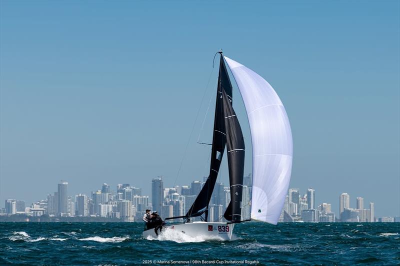 THE 300 (USA) by Steve Boho - Bacardi Cup Invitational Regatta - Miami, FL, USA photo copyright Marina Semenova taken at  and featuring the Melges 24 class