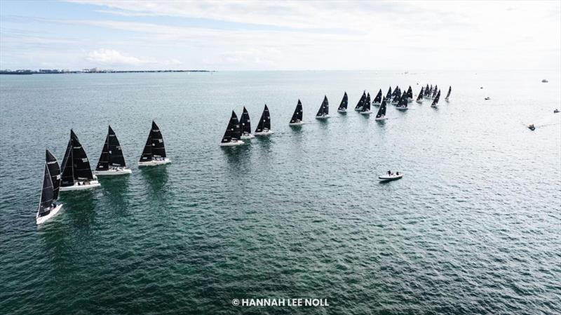 Melges 24 North American Championship 2025, Bacardi Winter Series 2026 Event No 1 - Miami, FL, USA - photo © Hannah Lee Noll