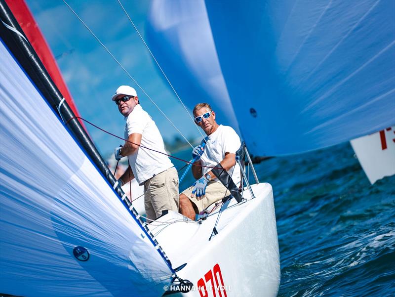 Melges 24 North American Championship 2025, Bacardi Winter Series 2026 Event No 1 - Miami, FL, USA photo copyright Hannah Lee Noll taken at  and featuring the Melges 24 class