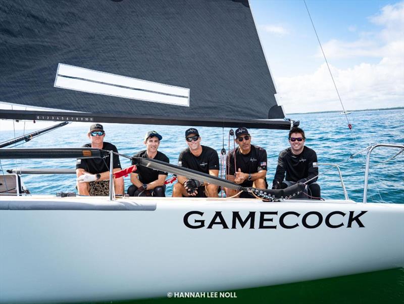2025 Melges 24 North American Sailing Series Champions - Peter McClennen with Mike Marshall, Severin Graham, Key Becker and Wilson Stout on GAMECOCK USA871 - Melges 24 North American Championship 2025, Bacardi Winter Series 2026 Event No 1 - Miami, FL, US photo copyright Hannah Lee Noll taken at  and featuring the Melges 24 class