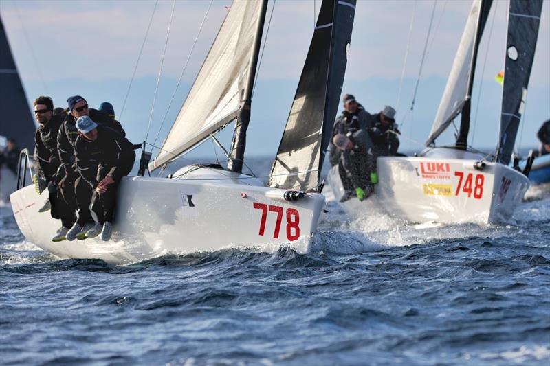 TAKI 4 ITA778 with Niccolo Bertola at the helm - Opatija CRO Melges 24 Cup 2026 - Melges 24 European Sailing Series 2026 - photo © Tomislav Krišto