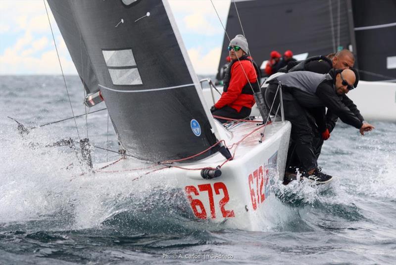 Eurosurprise (CAN) by Dan Berezin - Melges 24 Worlds 2025 Trieste, Italy photo copyright Andrea Carloni / YC Adrico taken at  and featuring the Melges 24 class