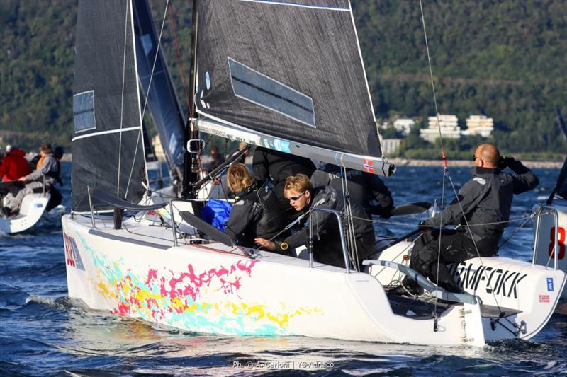 STORMFOKK (NOR) by Mauritz Talseth - Melges 24 Worlds 2025 Trieste, Italy - photo © Andrea Carloni / YC Adrico