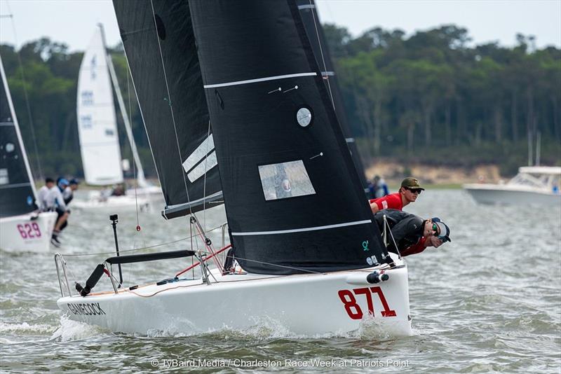 Gamecock in full stride at Charleston, where consistency continues to keep Peter McClennen at the top of the standings - photo © Ty Baird Media / Charleston Race Week at Patriots Point