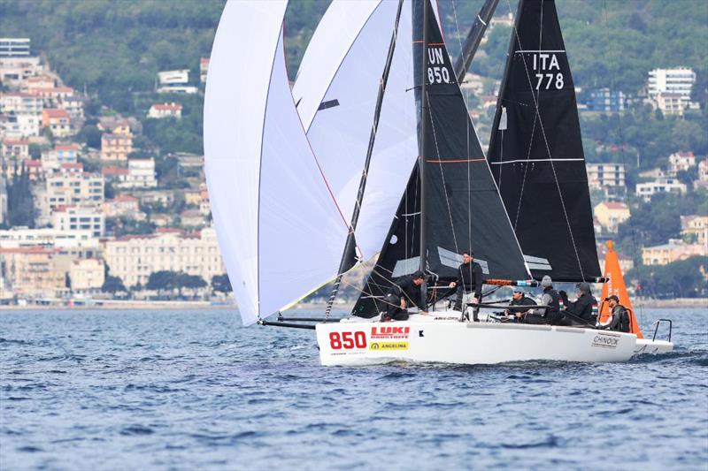 Akos Csolto's CHINOOK HUN850 - Opatija CRO Melges 24 Cup 2026 - Melges 24 European Sailing Series 2026 - photo © Tomislav Krišto