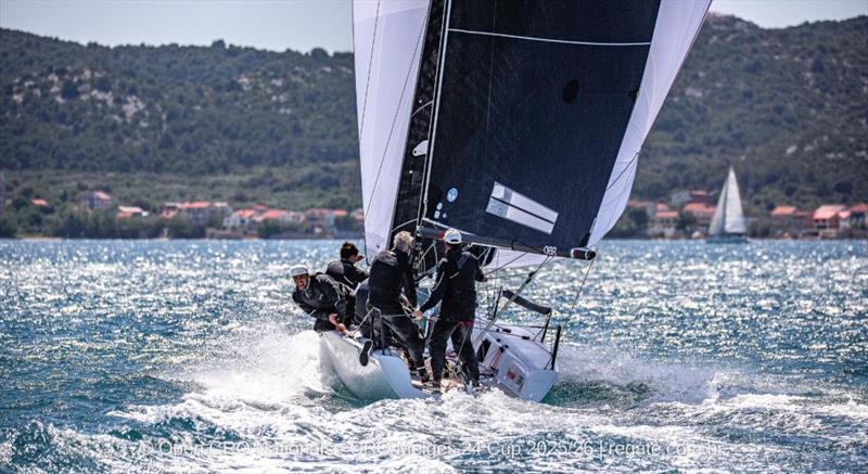 Paolo Brescia's MELGINA ITA854 - Biograd CRO Melges 24 Cup 2026 - photo © regate.com.hr