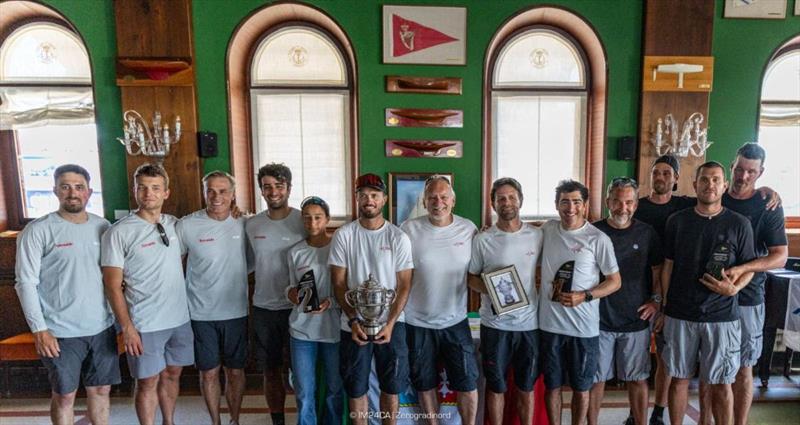 Overall Top 3 - Melges 24 European Sailing Series 2026 - Coppa Tito Nordio, Trieste, Italy - photo © IM24CA | Zerogradinord
