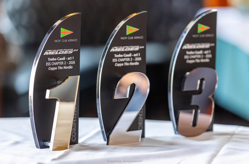 Trophies - Melges 24 European Sailing Series 2026 - Coppa Tito Nordio, Trieste, Italy - photo © IM24CA | Zerogradinord