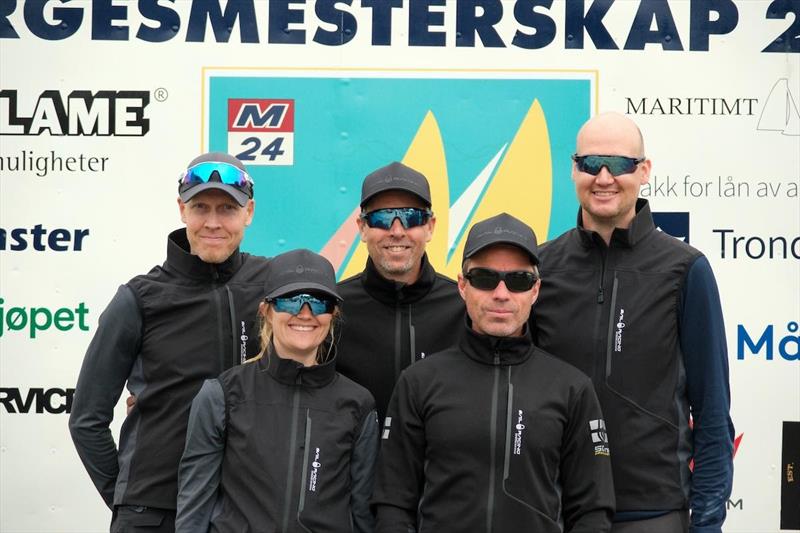 Peder Jahre, Lillan Agerup, Halvor Albjerk Hamran, Pål Tønneson, Sivert Denneche - STORM CAPITAL (NOR 751) - Melges 24 Norwegian Open 2026 - Melges 24 European Sailing Series 2026 - Trondheim, NOR photo copyright Enrico Meloni taken at  and featuring the Melges 24 class