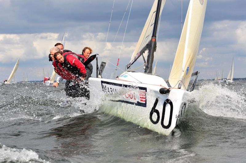Lorenzo Bressani helming UKA UKA RACING (ITA) at the 2010 Marinepool Melges 24 World Championship in Tallinn, Estonia - photo © IM24CA / Pierrick Contin