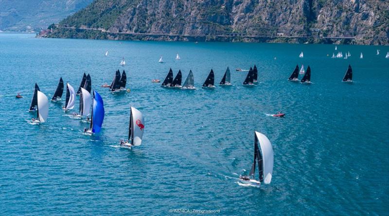 Melges 24 European Sailing Series 2026 - Fraglia Vela Riva, Riva del Garda, Italy photo copyright IM24CA | Zerogradinord taken at Fraglia Vela Riva and featuring the Melges 24 class