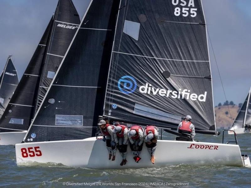 Duane Yoslov's Looper will make the cross-country journey from California to compete alongside Eddie Gary's Troublemaker, John Poulson's Longshot and Philip Harland's PCH as the four Corinthian teams racing Pre-Worlds - photo © Zerogradinord / International Melges 24 Class Association