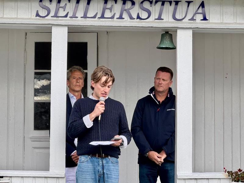 Vemund Gransæther, representing the Norwegian Melges 24 Class Association - photo © IM24CA / Piret Salmistu