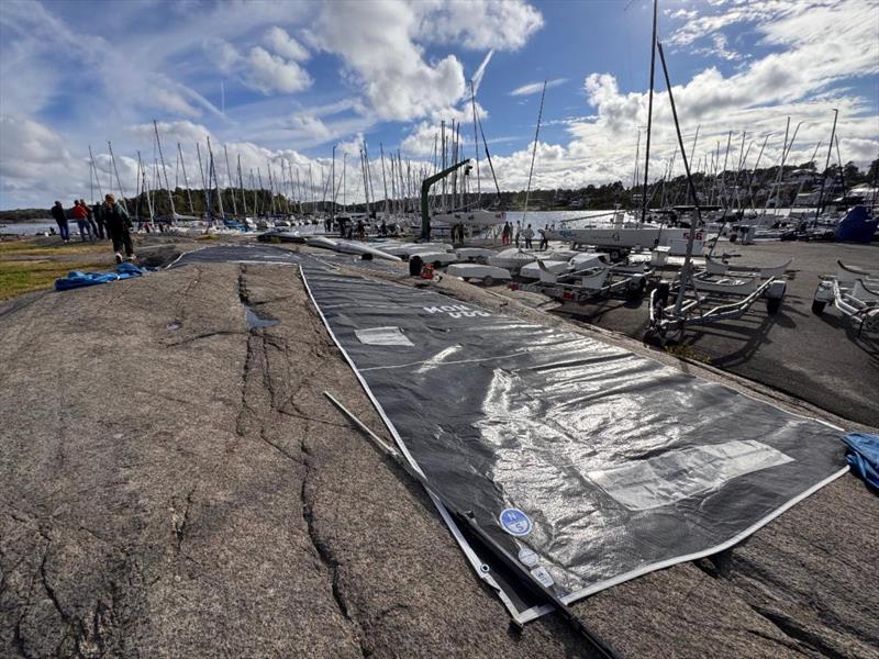 After the practice race at the Tønsberg Seilforening - photo © IM24CA / Piret Salmistu