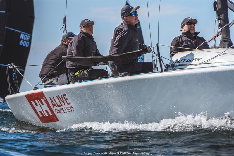 HELLY HANSEN II LISA (NOR) by Kristoffer Spone - 2026 Melges 24 European Championship in Tønsberg - Day 1 - photo © Trond Teigen / SailLogic