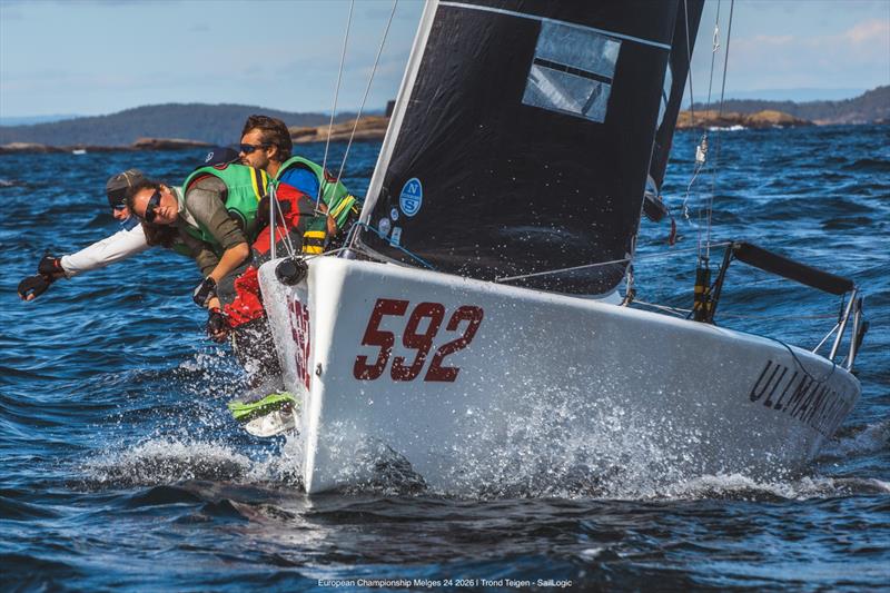 UNO S - NTNUI Sailing (NOR) by August Hanevik - 2026 Melges 24 European Championship in Tønsberg - Day 1 - photo © Trond Teigen / SailLogic