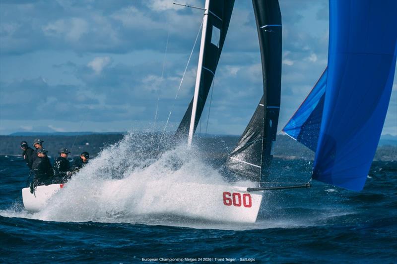 BAGDAD PROSPECTS (NOR) by Tomas Mathisen on day 3 of the Melges 24 European Championship 2026 - Tønsberg, Norway - photo © Trond Teigen / SailLogic