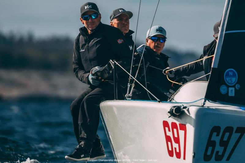 Helly Hansen II Lisa (NOR 697) by Kristoffer Spone was named the Corinthian Boat of the Day on day 4 of the Melges 24 European Championship 2026 - Tønsberg, Norway - photo © Trond Teigen / SailLogic
