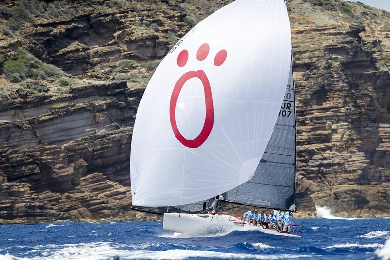 Winner of The Lord Nelson Trophy, Sergio Sagramoso's Puerto Rican Melges 32, Lazy Dog at the 50th Antigua Sailing Week - photo © Paul Wyeth / www.pwpictures.com